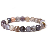 Rope Semi-precious Stones Men And Women Bracelets