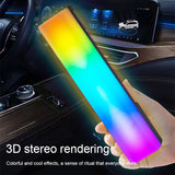 3D RGB Light Pick-up Table Top Ambiance Lamp Colorful Music Voice-activated Rhythm Light Home Decor For PC Game For Holiday Gifts