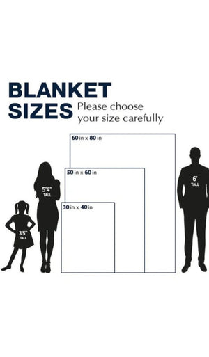 Badass Daughter Fleece Blanket 50x60