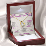 To My Beautiful GrandDaughter | Forever Love Necklace