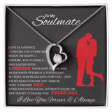 TO MY SOULMATE FOREVER LOVE NECKLACE