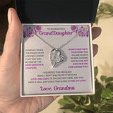 To My Beautiful GrandDaughter | Forever Love Necklace