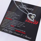 Forever Love To My Soulmate Necklace