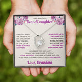 To My Beautiful GrandDaughter | Forever Love Necklace