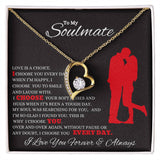 TO MY SOULMATE FOREVER LOVE NECKLACE