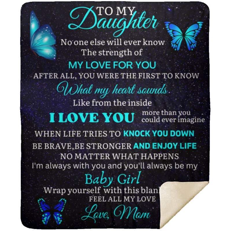 MSHM Premium Mink Sherpa Blanket 50x60