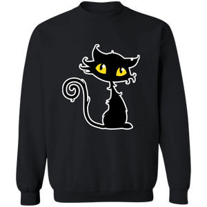 Sweatshirt - Black Cat