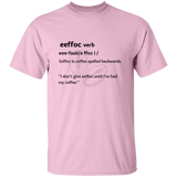 T-Shirt - eeffoc (verb)