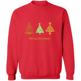 Sweatshirt  - Three Christmas Trees