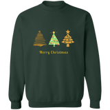 Sweatshirt  - Three Christmas Trees