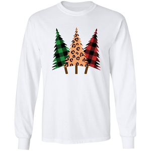 Fancy Pattern Christmas Trees | Long Sleeve