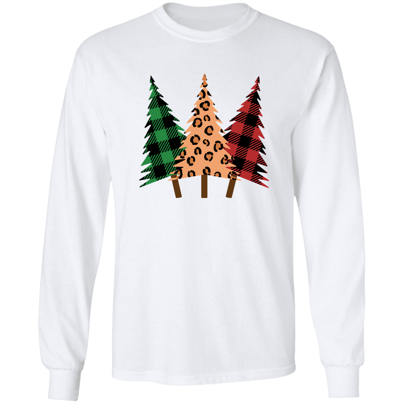 Fancy Pattern Christmas Trees | Long Sleeve