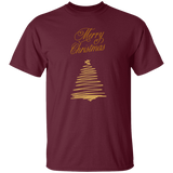 Merry Christmas | Gold Christmas Tree