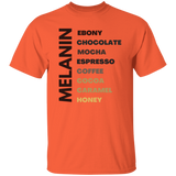 T-Shirt- Melanin | Ebony- Honey