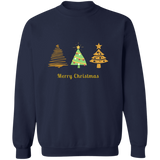 Sweatshirt  - Three Christmas Trees