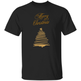 Merry Christmas | Gold Christmas Tree