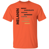 T-Shirt - Melanin Shades | Ebony - Honey