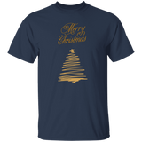 Merry Christmas | Gold Christmas Tree