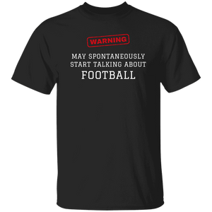 T-Shirt - Warning Football Shirt