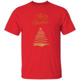 Merry Christmas | Gold Christmas Tree