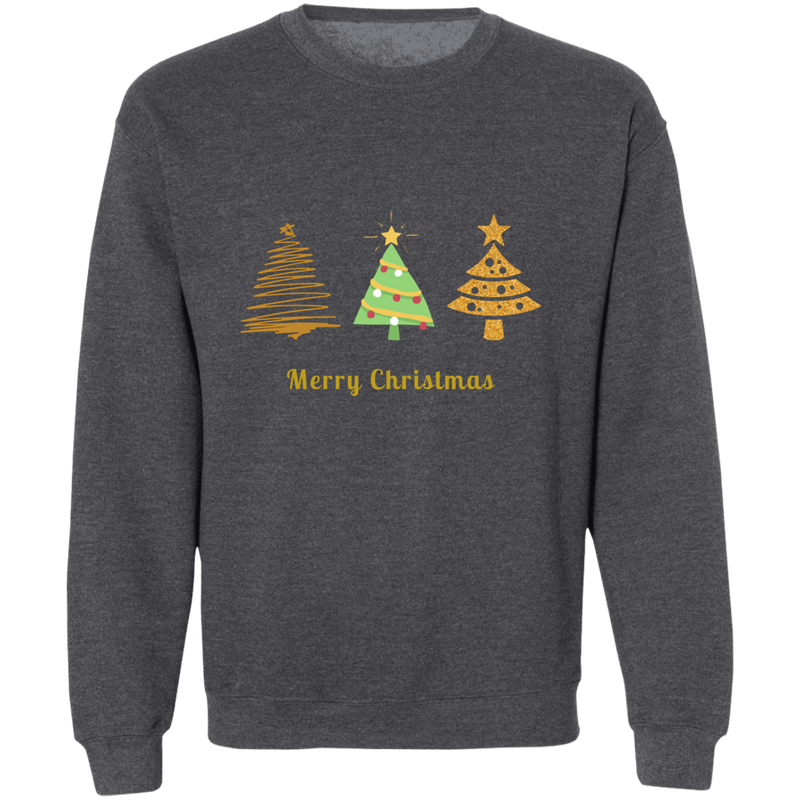 Sweatshirt  - Three Christmas Trees