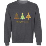 Sweatshirt  - Three Christmas Trees