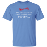 T-Shirt - Warning Football Shirt