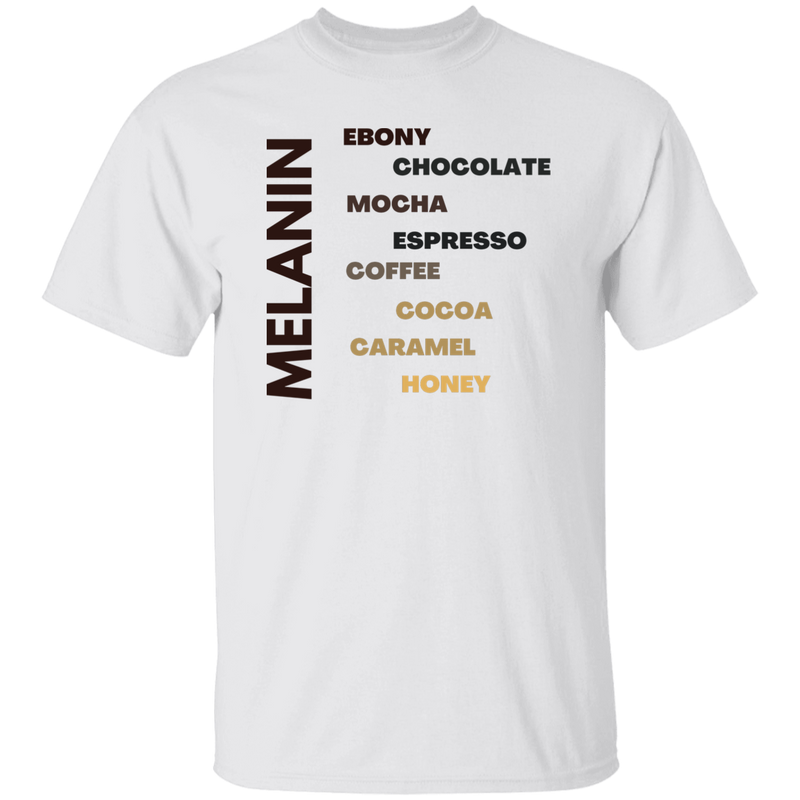 T-Shirt - Melanin Shades | Ebony - Honey