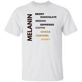 T-Shirt - Melanin Shades | Ebony - Honey