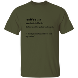 T-Shirt - eeffoc (verb)