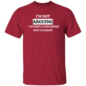 I'm Not Arguing