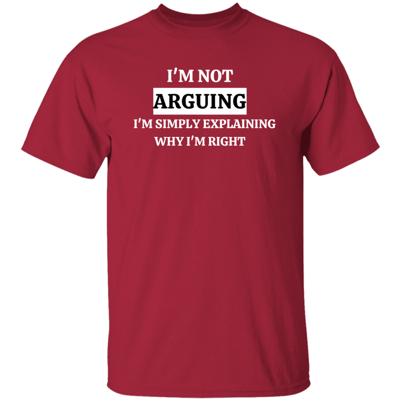I'm Not Arguing