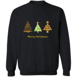 Sweatshirt  - Three Christmas Trees