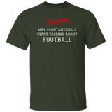 T-Shirt - Warning Football Shirt