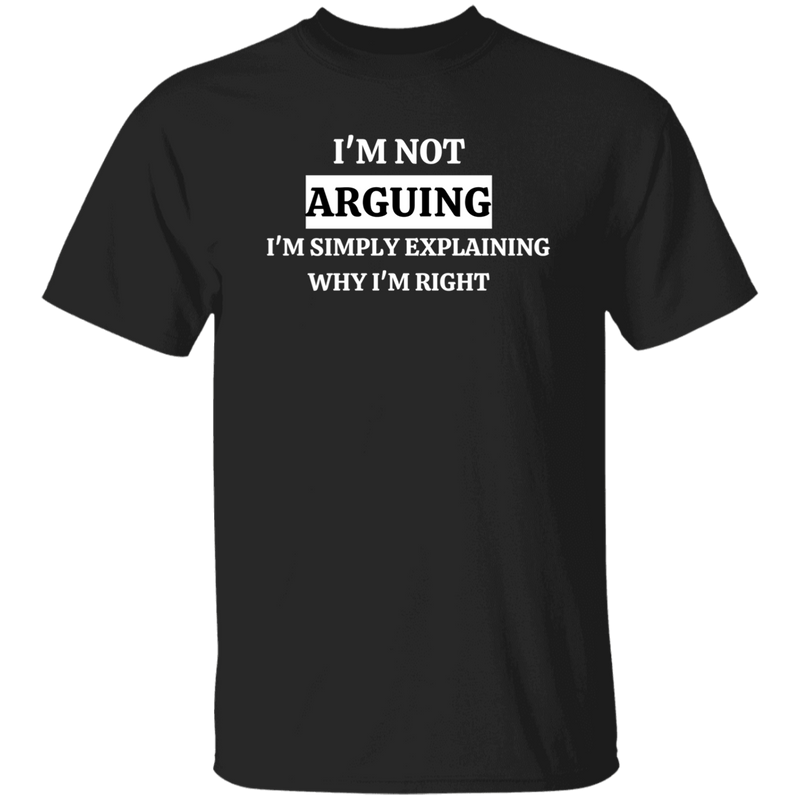 I'm Not Arguing