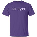 Mr. Right (white letters)