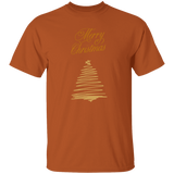 Merry Christmas | Gold Christmas Tree