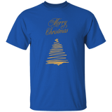 Merry Christmas | Gold Christmas Tree