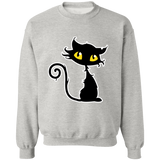 Sweatshirt - Black Cat