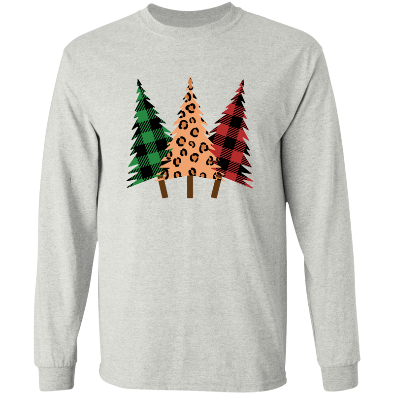 Fancy Pattern Christmas Trees | Long Sleeve