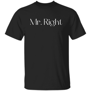 Mr. Right (white letters)