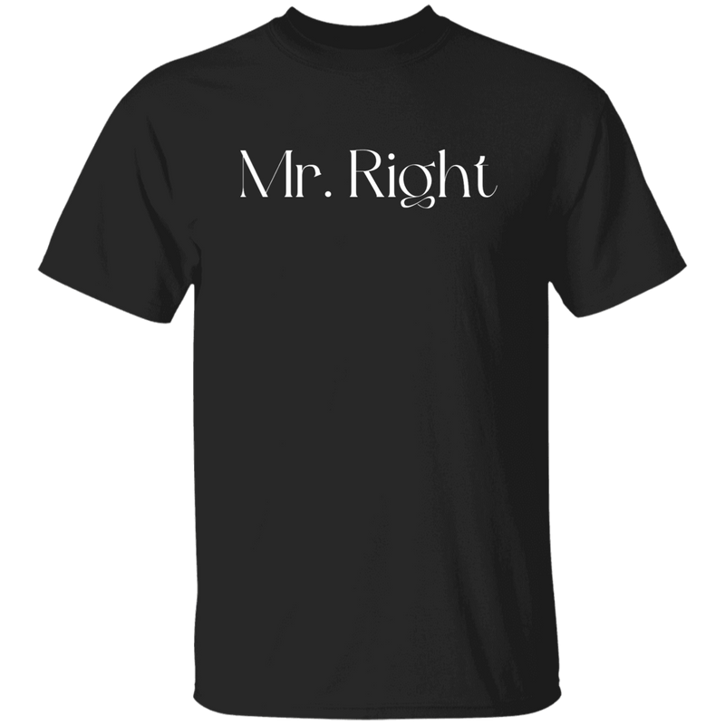 Mr. Right (white letters)