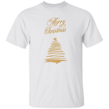 Merry Christmas | Gold Christmas Tree