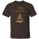 Merry Christmas | Gold Christmas Tree