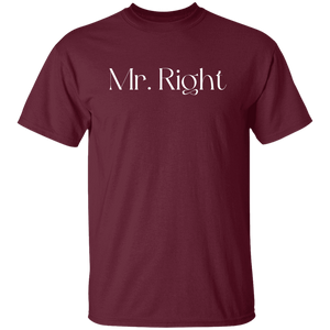 Mr. Right (white letters)