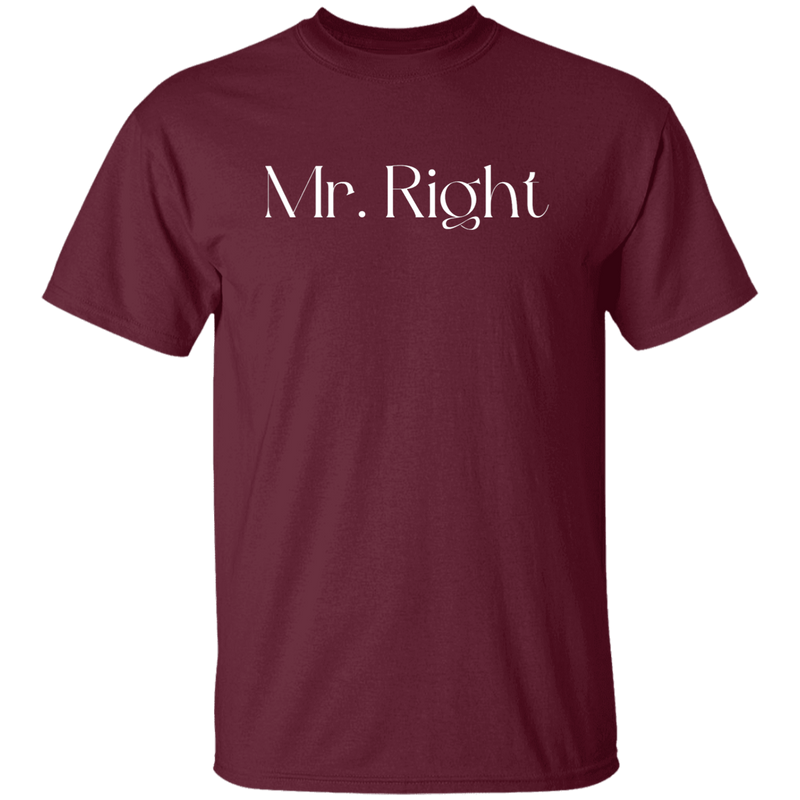 Mr. Right (white letters)