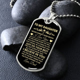 DOG TAG FOR DAUGHTER