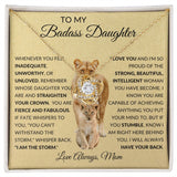 To My Bad Ass Daughter | Love Knot