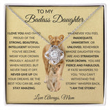 To My Bad Ass Daughter | Love Knot