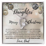 To My Daughter | Forever Love Necklace